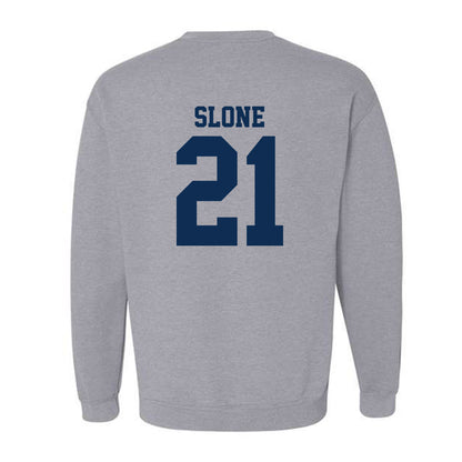 UC Davis - NCAA Football : Teeg Slone - Classic Shersey Crewneck Sweatshirt-1