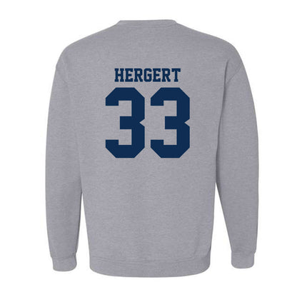 UC Davis - NCAA Football : Conner Hergert - Classic Shersey Crewneck Sweatshirt-1