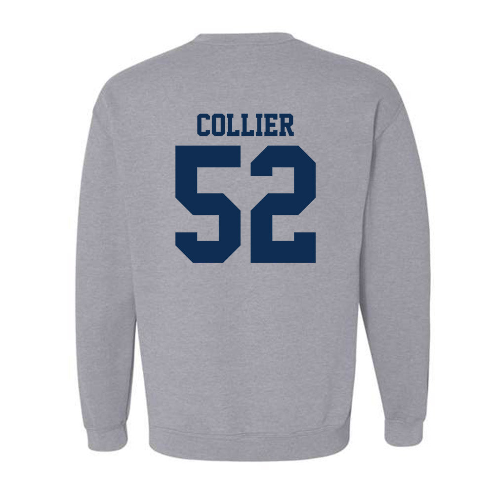 UC Davis - NCAA Football : Zaire Collier - Classic Shersey Crewneck Sweatshirt-1
