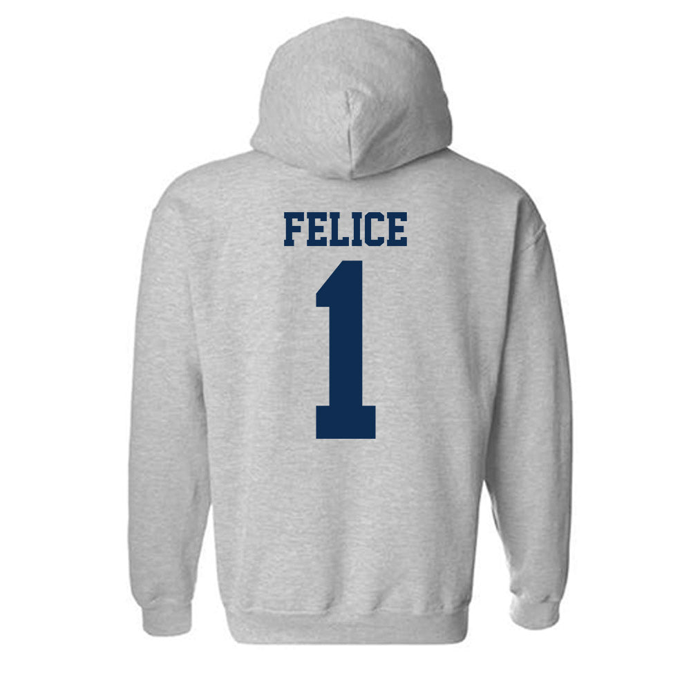 UC Davis - NCAA Softball : Gia Felice - Classic Shersey Hooded Sweatshirt-1