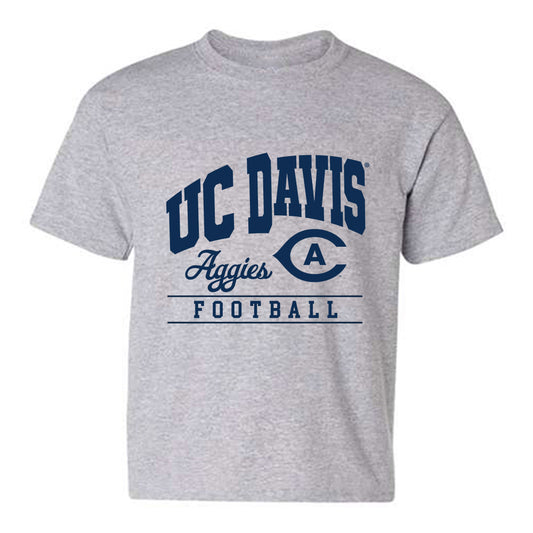 UC Davis - NCAA Football : Roice Cleeland - Classic Shersey Youth T-Shirt-0