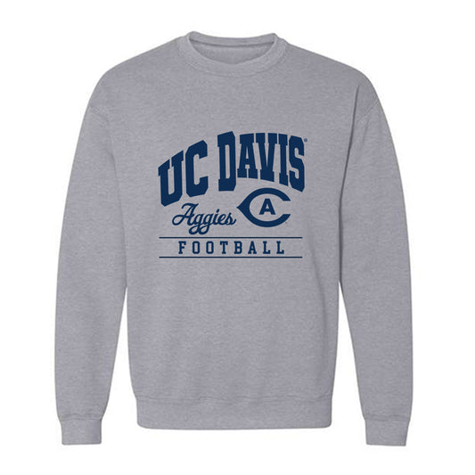 UC Davis - NCAA Football : LaDanian Streets - Classic Shersey Crewneck Sweatshirt-0