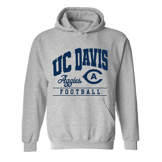 UC Davis - NCAA Football : Grant Harper - Classic Shersey Hooded Sweatshirt-0