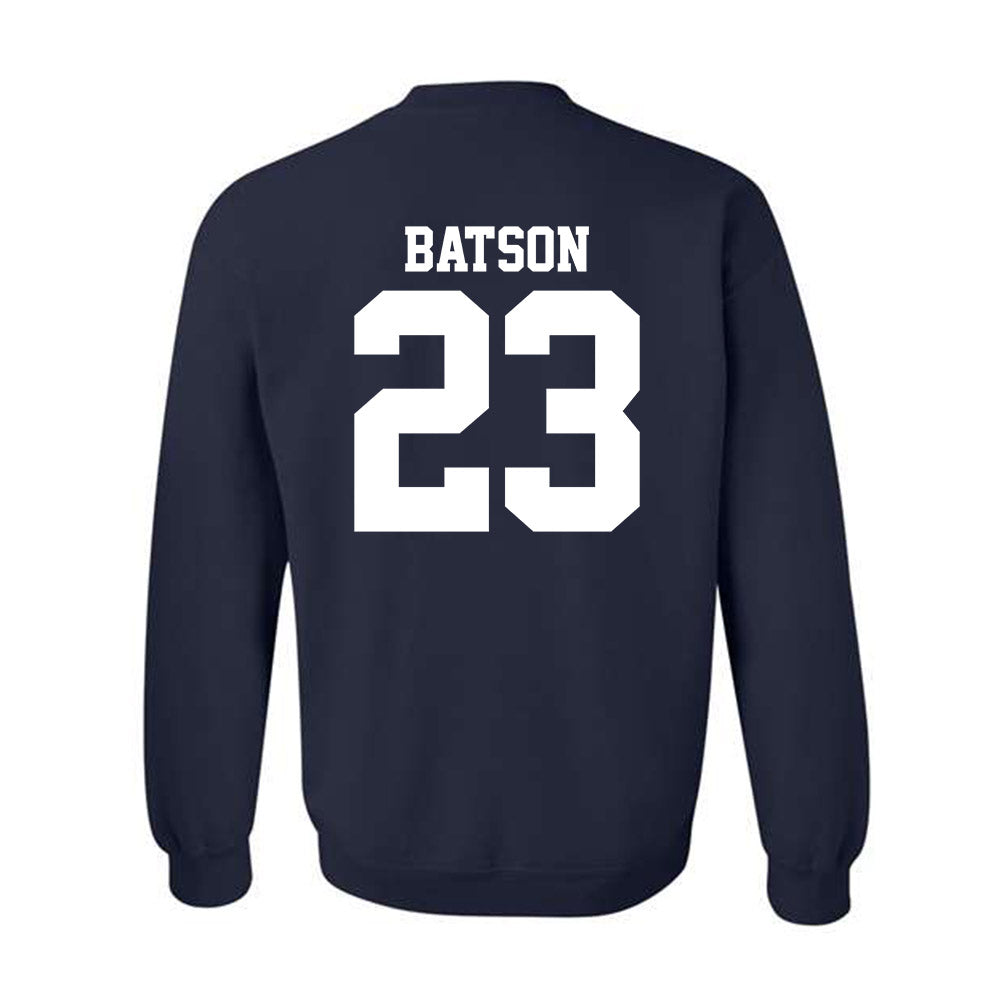 UC Davis - NCAA Football : Cole Batson - Classic Shersey Crewneck Sweatshirt-1