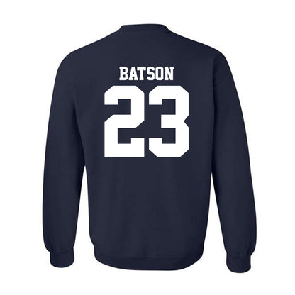 UC Davis - NCAA Football : Cole Batson - Classic Shersey Crewneck Sweatshirt-1
