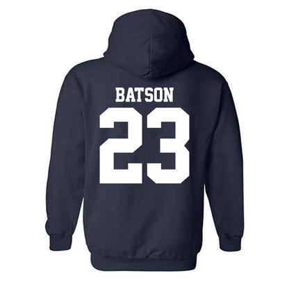 UC Davis - NCAA Football : Cole Batson - Classic Shersey Hooded Sweatshirt-1
