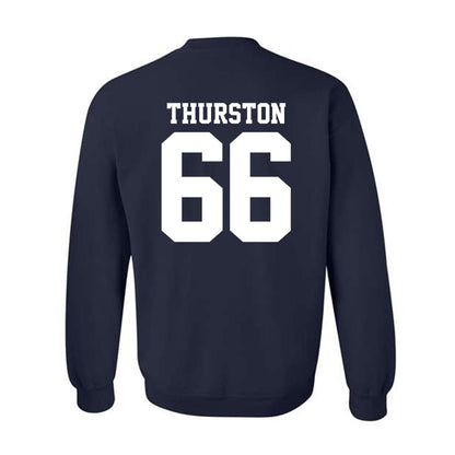 UC Davis - NCAA Football : Jezniah Thurston - Classic Shersey Crewneck Sweatshirt-1