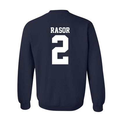 UC Davis - NCAA Football : David Rasor - Classic Shersey Crewneck Sweatshirt-1
