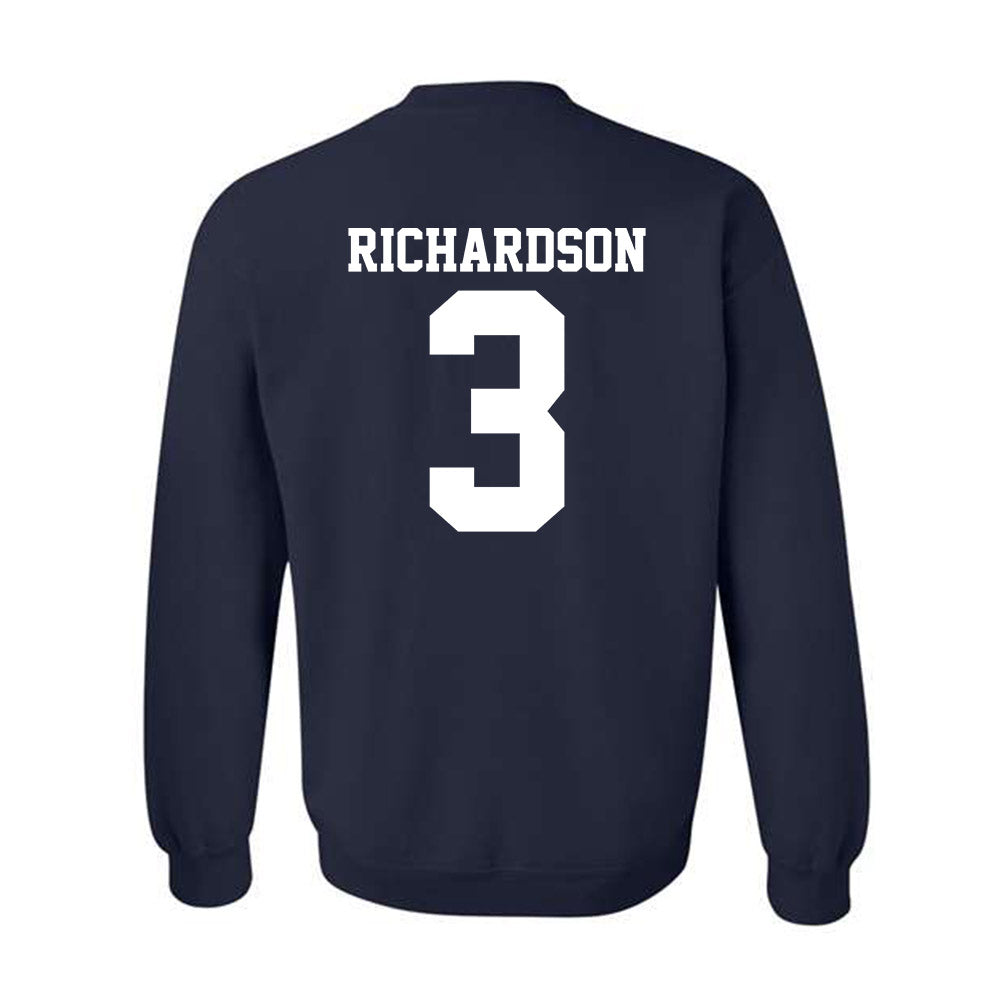 UC Davis - NCAA Football : Ty Richardson - Classic Shersey Crewneck Sweatshirt-1