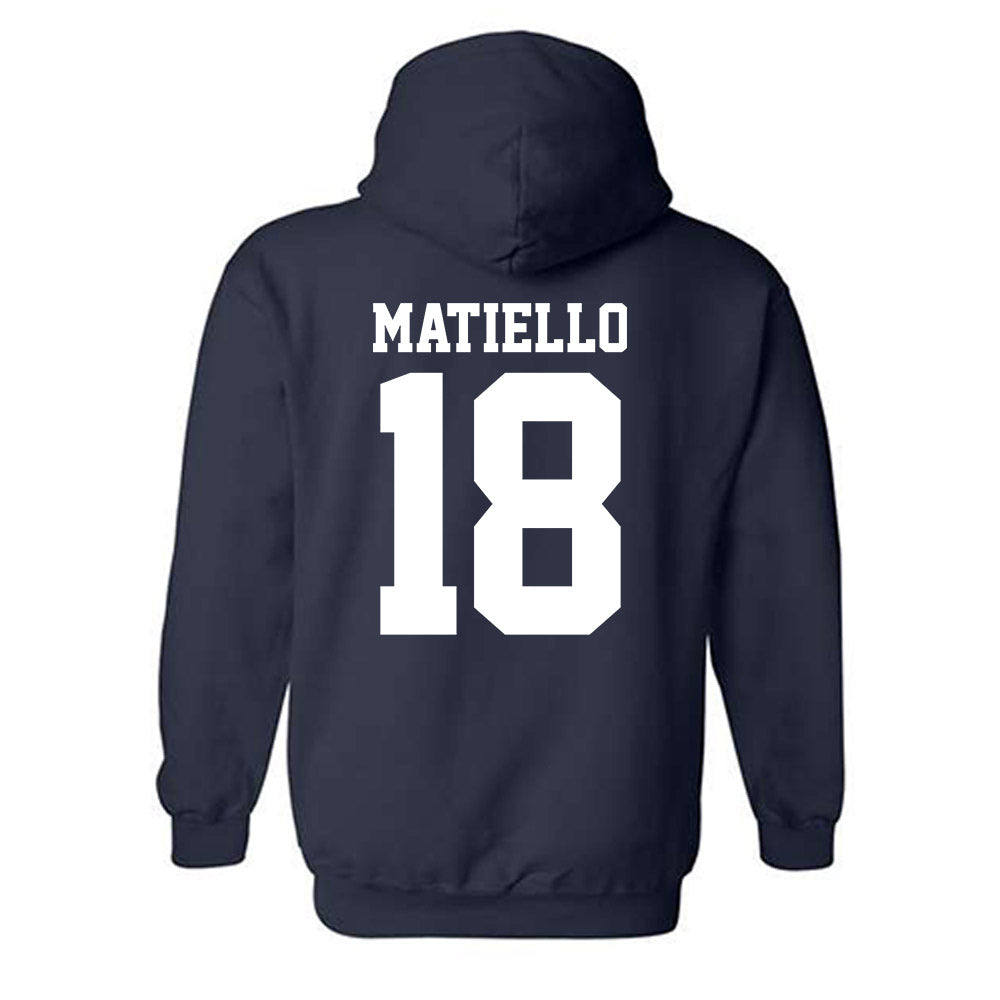 UC Davis - NCAA Men's Soccer : Rafael Matiello - Classic Shersey Hooded Sweatshirt