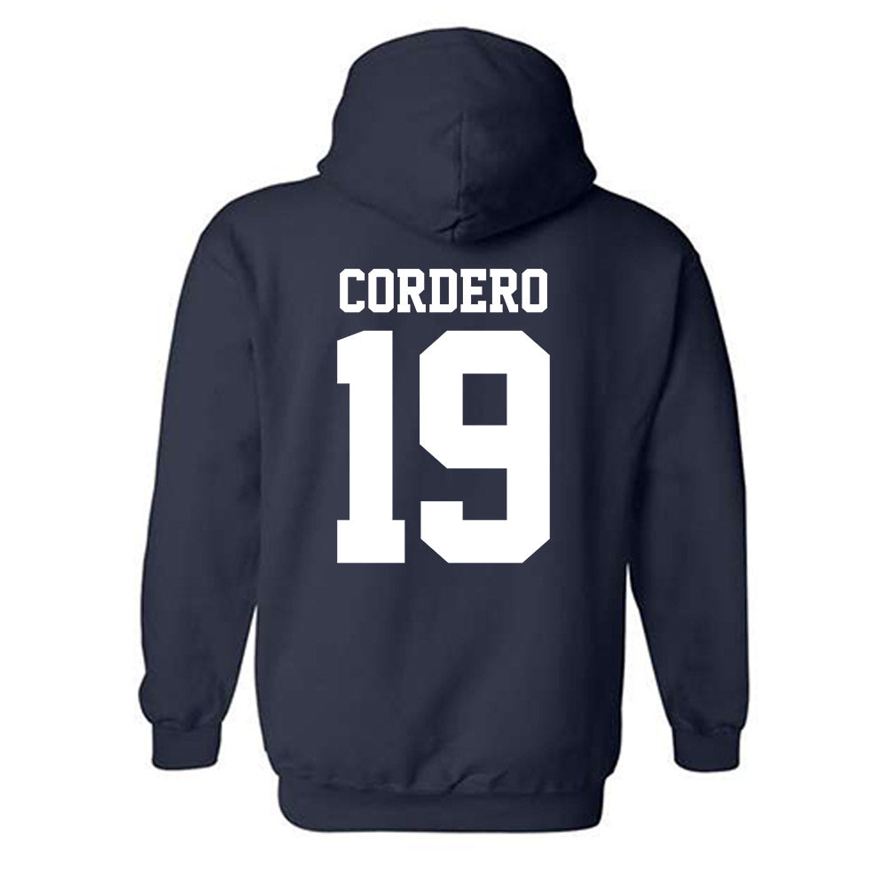 UC Davis - NCAA Women's Soccer : Savannah Cordero - Classic Shersey Hooded Sweatshirt-1