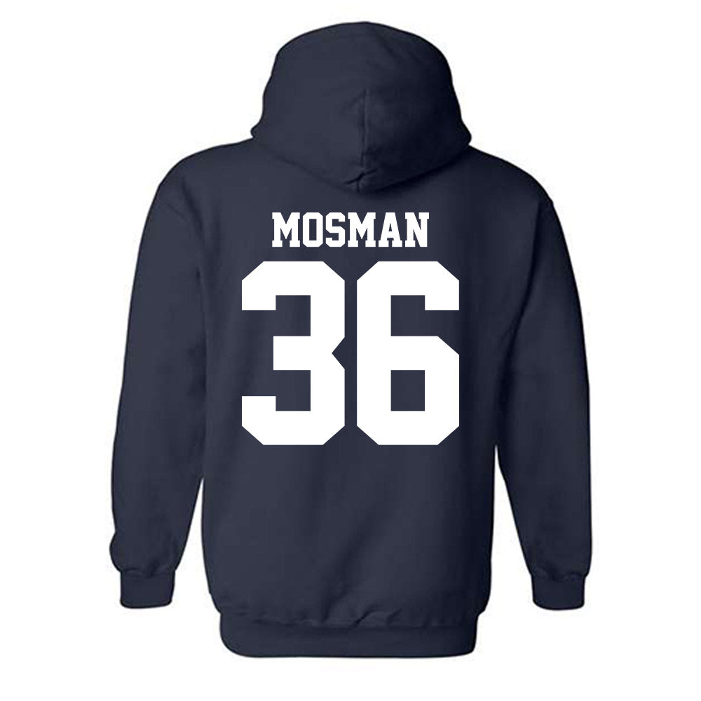 UC Davis - NCAA Baseball : Logan Mosman - Classic Shersey Hooded Sweatshirt-1