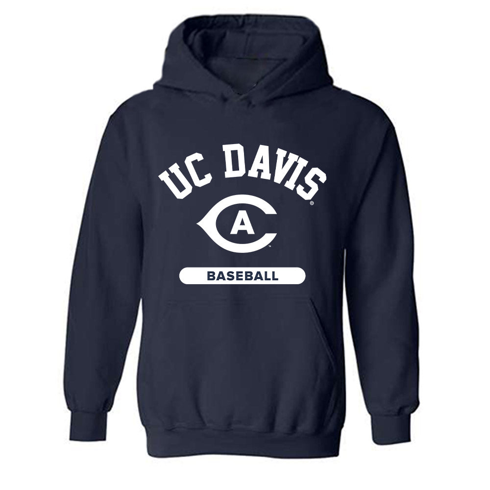 UC Davis - NCAA Baseball : Carter Delaney - Classic Shersey Hooded Sweatshirt-0