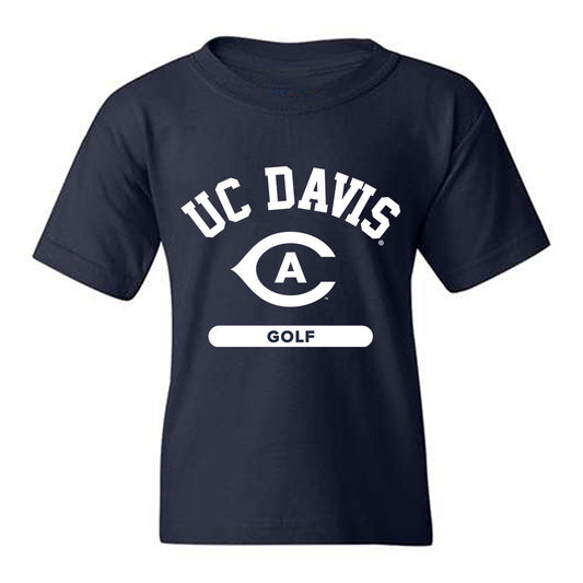 UC Davis - NCAA Men's Golf : Lequan Wang - Classic Shersey Youth T-Shirt-0