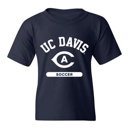 UC Davis - NCAA Men's Soccer : Declan Horio - Classic Shersey Youth T-Shirt