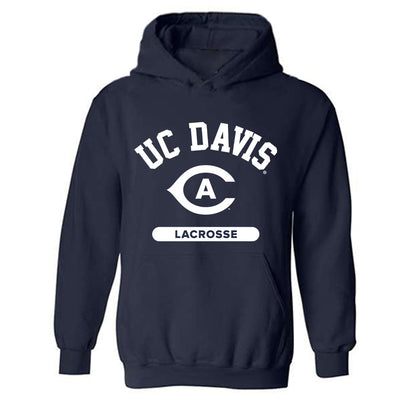 UC Davis - NCAA Women's Lacrosse : Jane Fox - Classic Shersey Hooded Sweatshirt-0