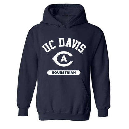 UC Davis - NCAA Equestrian : Eliza Plum - Classic Shersey Hooded Sweatshirt-0