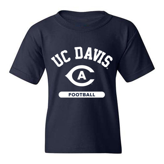 UC Davis - NCAA Football : Roice Cleeland - Classic Shersey Youth T-Shirt-0