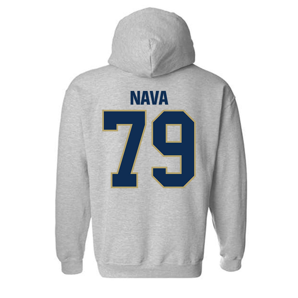 UC Davis - NCAA Football : Ernesto Nava - Classic Shersey Hooded Sweatshirt