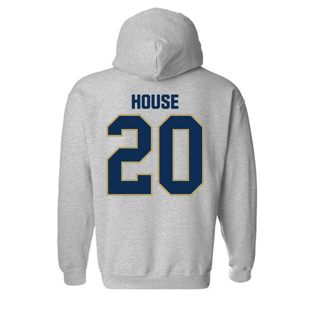 UC Davis - NCAA Men's Soccer : Gavin House - Classic Shersey Hooded Sweatshirt-1