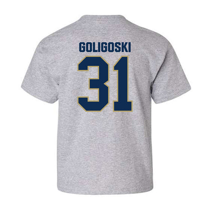 UC Davis - NCAA Football : Sam Goligoski - Classic Shersey Youth T-Shirt-1
