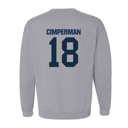UC Davis - NCAA Women's Lacrosse : Annie Cimperman - Classic Shersey Crewneck Sweatshirt-1