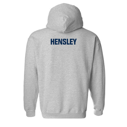 UC Davis - NCAA Men's Track & Field : Caveli Hensley - Classic Shersey Hooded Sweatshirt-1