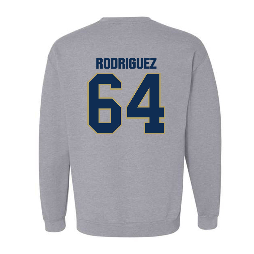 UC Davis - NCAA Football : Jace Rodriguez - Classic Shersey Crewneck Sweatshirt-1