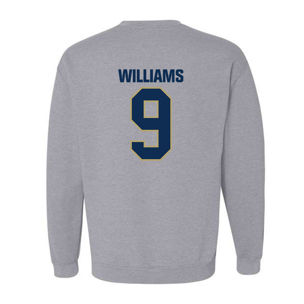 UC Davis - NCAA Baseball : Korey Williams - Classic Shersey Crewneck Sweatshirt-1