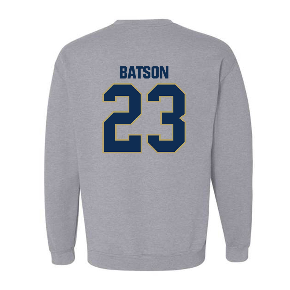 UC Davis - NCAA Football : Cole Batson - Classic Shersey Crewneck Sweatshirt-1