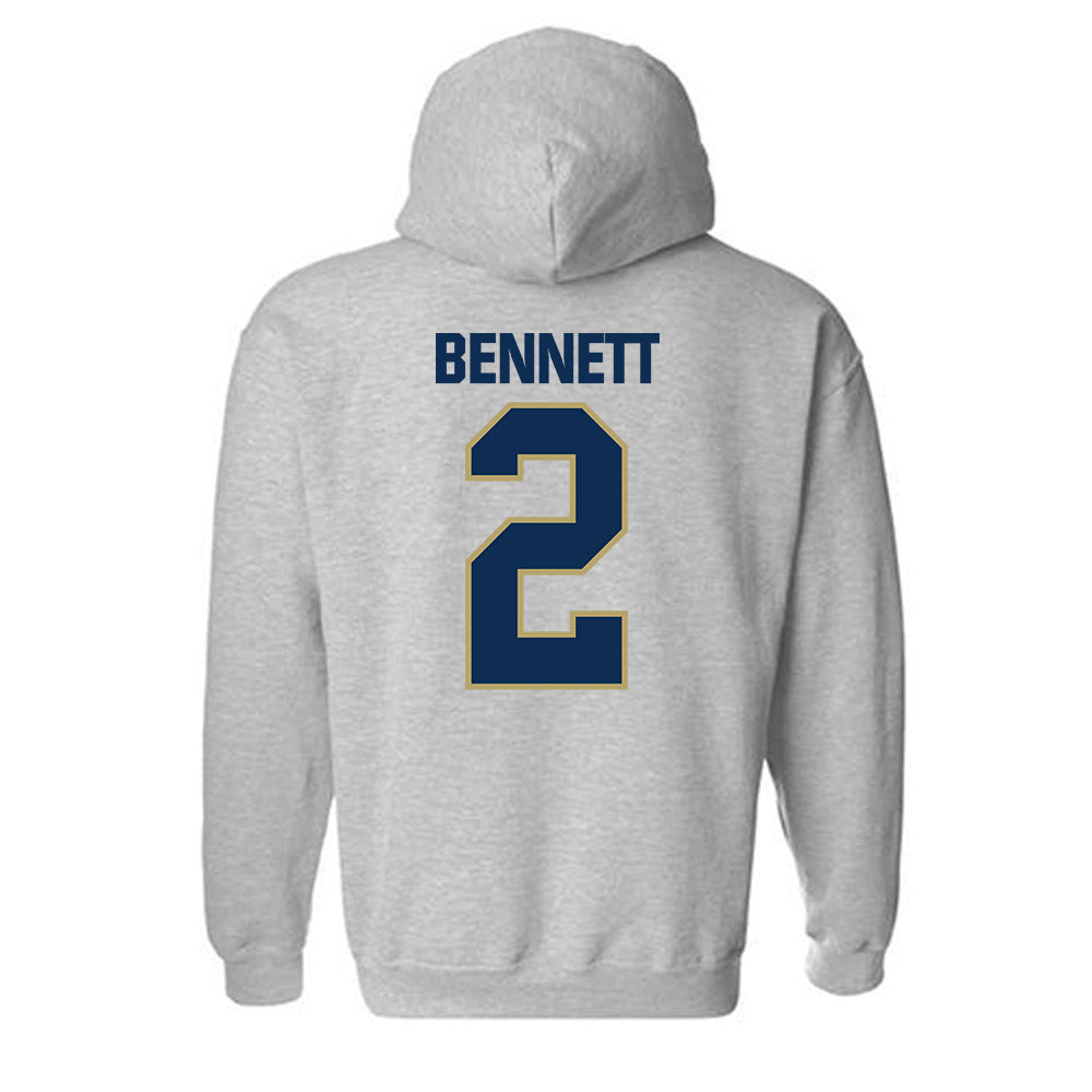 UC Davis - NCAA Women's Basketball : Ryann Bennett - Classic Shersey Hooded Sweatshirt-1