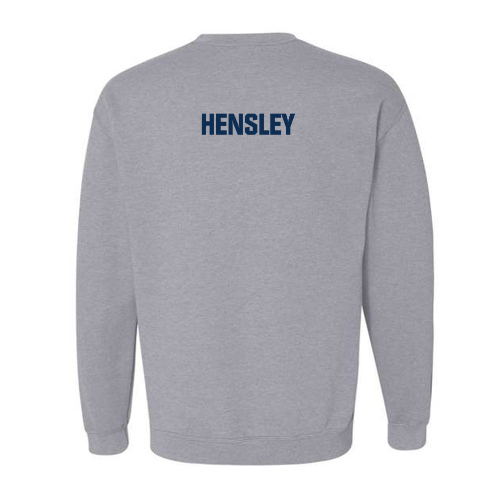 UC Davis - NCAA Men's Track & Field : Caveli Hensley - Classic Shersey Crewneck Sweatshirt-1