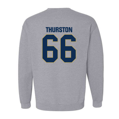 UC Davis - NCAA Football : Jezniah Thurston - Classic Shersey Crewneck Sweatshirt-1