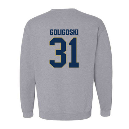 UC Davis - NCAA Football : Sam Goligoski - Classic Shersey Crewneck Sweatshirt-1