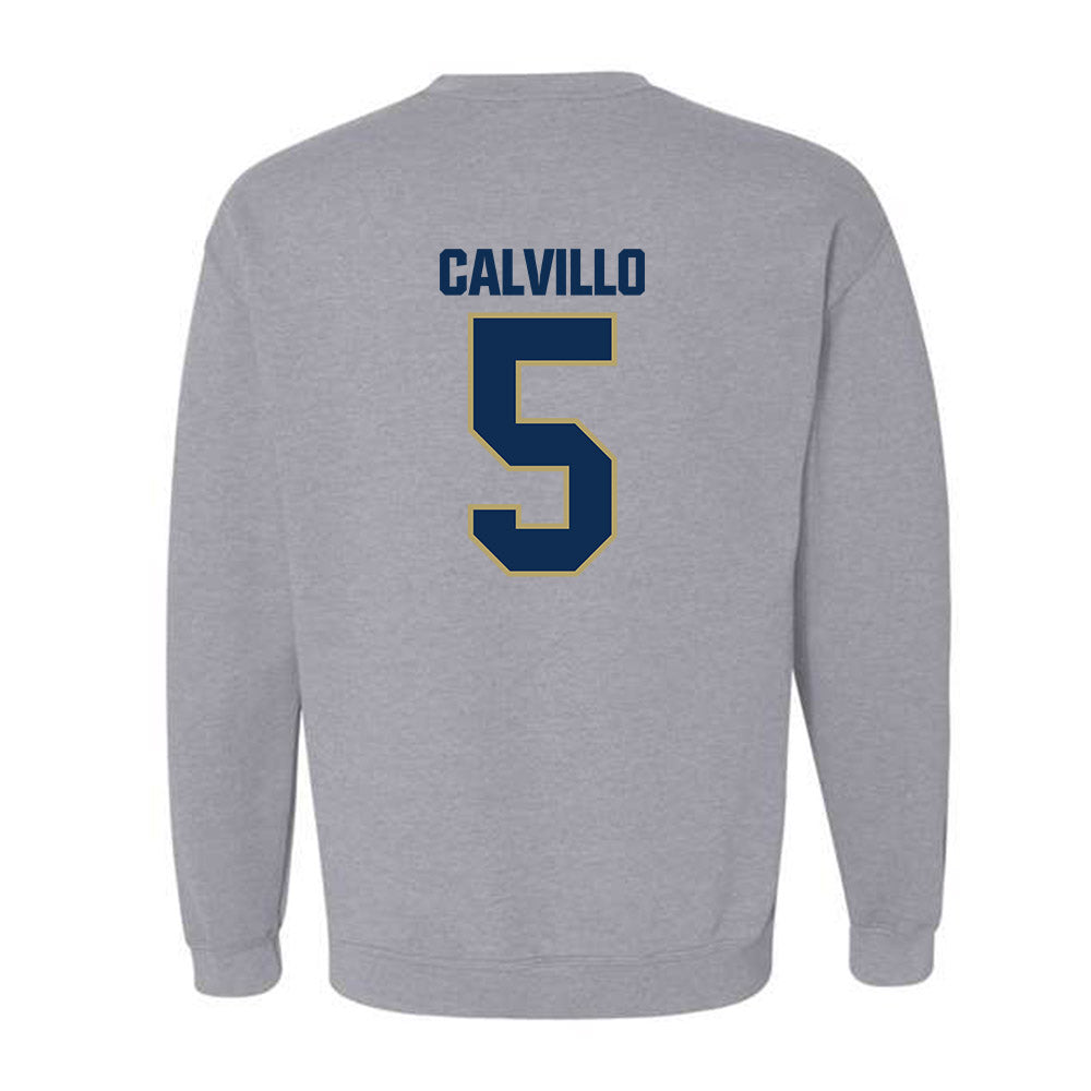 UC Davis - NCAA Softball : Vanessa Calvillo - Classic Shersey Crewneck Sweatshirt-1