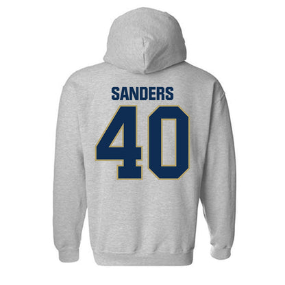 UC Davis - NCAA Football : Isaiah Sanders - Classic Shersey Hooded Sweatshirt-1