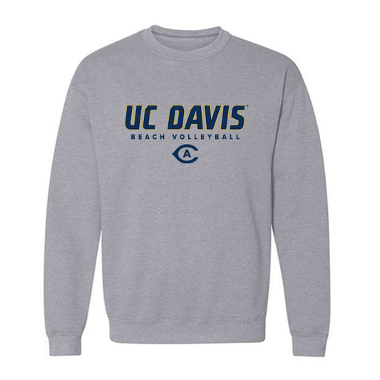 UC Davis - NCAA Beach Volleyball : Reese Fraser - Classic Shersey Crewneck Sweatshirt-0