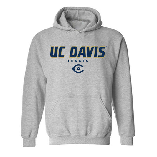 UC Davis - NCAA Women's Tennis : Mika Ikemori - Classic Shersey Hooded Sweatshirt-0