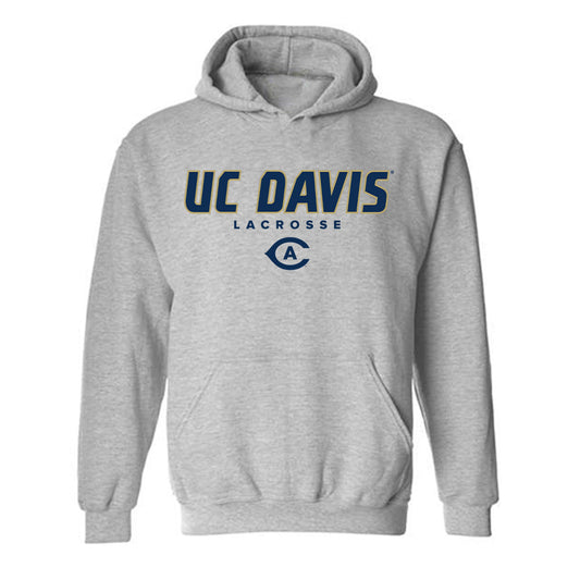 UC Davis - NCAA Women's Lacrosse : Lauren Picardi - Classic Shersey Hooded Sweatshirt-0