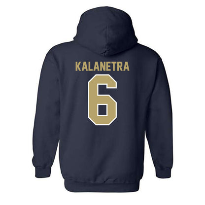 UC Davis - NCAA Softball : Naomi Kalanetra - Classic Fashion Shersey Hooded Sweatshirt-1