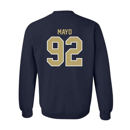 UC Davis - NCAA Football : Rayne Mayo - Classic Fashion Shersey Crewneck Sweatshirt-1