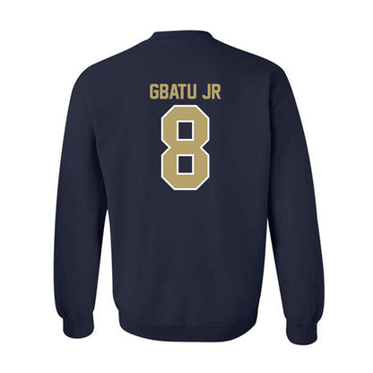 UC Davis - NCAA Football : Samuel Gbatu Jr - Classic Fashion Shersey Crewneck Sweatshirt-1