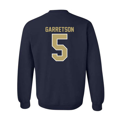 UC Davis - NCAA Football : Grant Garretson - Classic Fashion Shersey Crewneck Sweatshirt-1