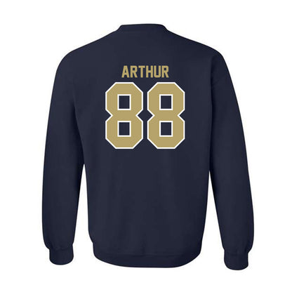 UC Davis - NCAA Football : Greer Arthur - Classic Fashion Shersey Crewneck Sweatshirt-1
