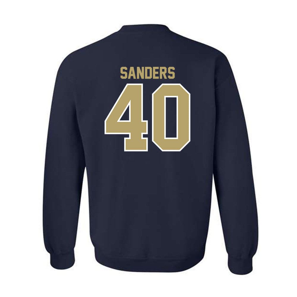 UC Davis - NCAA Football : Isaiah Sanders - Classic Fashion Shersey Crewneck Sweatshirt-1