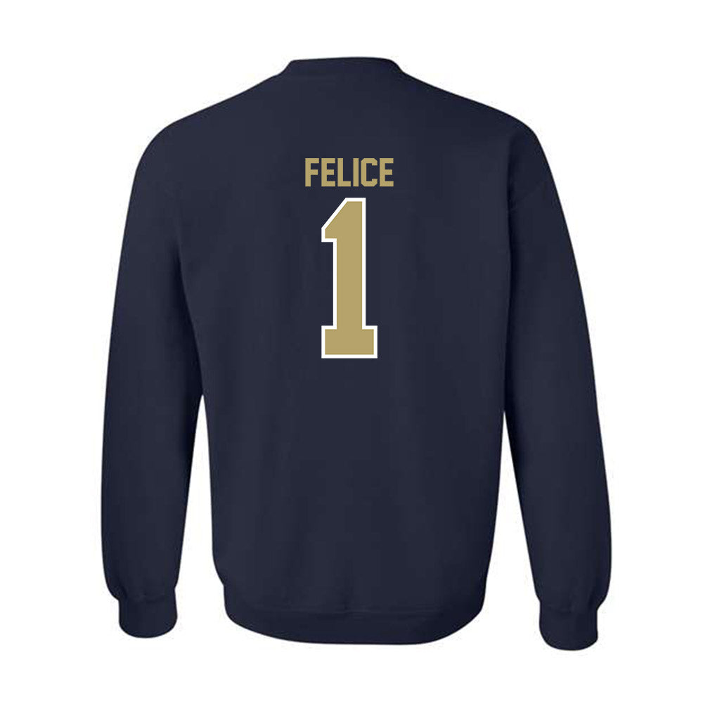 UC Davis - NCAA Softball : Gia Felice - Classic Fashion Shersey Crewneck Sweatshirt-1