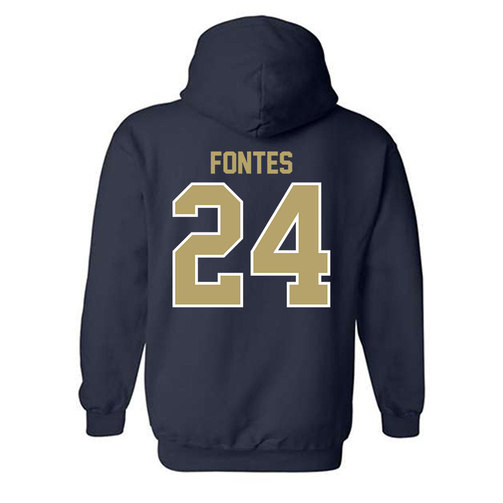 UC Davis - NCAA Women's Soccer : Genavieve Fontes - Classic Fashion Shersey Hooded Sweatshirt