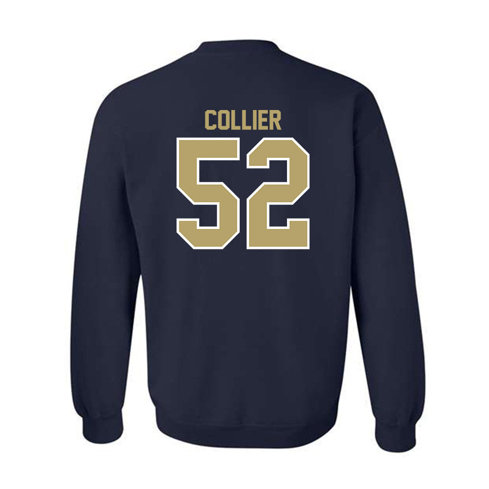 UC Davis - NCAA Football : Zaire Collier - Classic Fashion Shersey Crewneck Sweatshirt-1