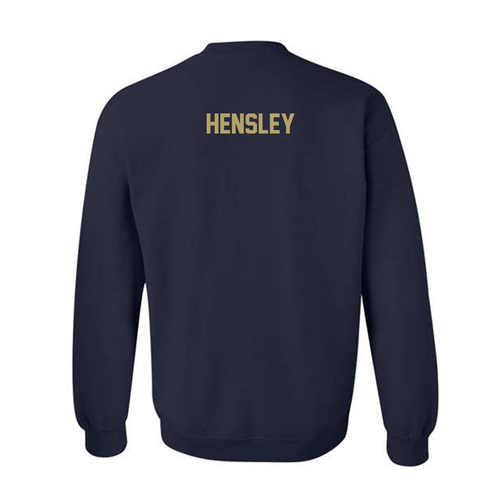 UC Davis - NCAA Men's Track & Field : Caveli Hensley - Classic Fashion Shersey Crewneck Sweatshirt-1