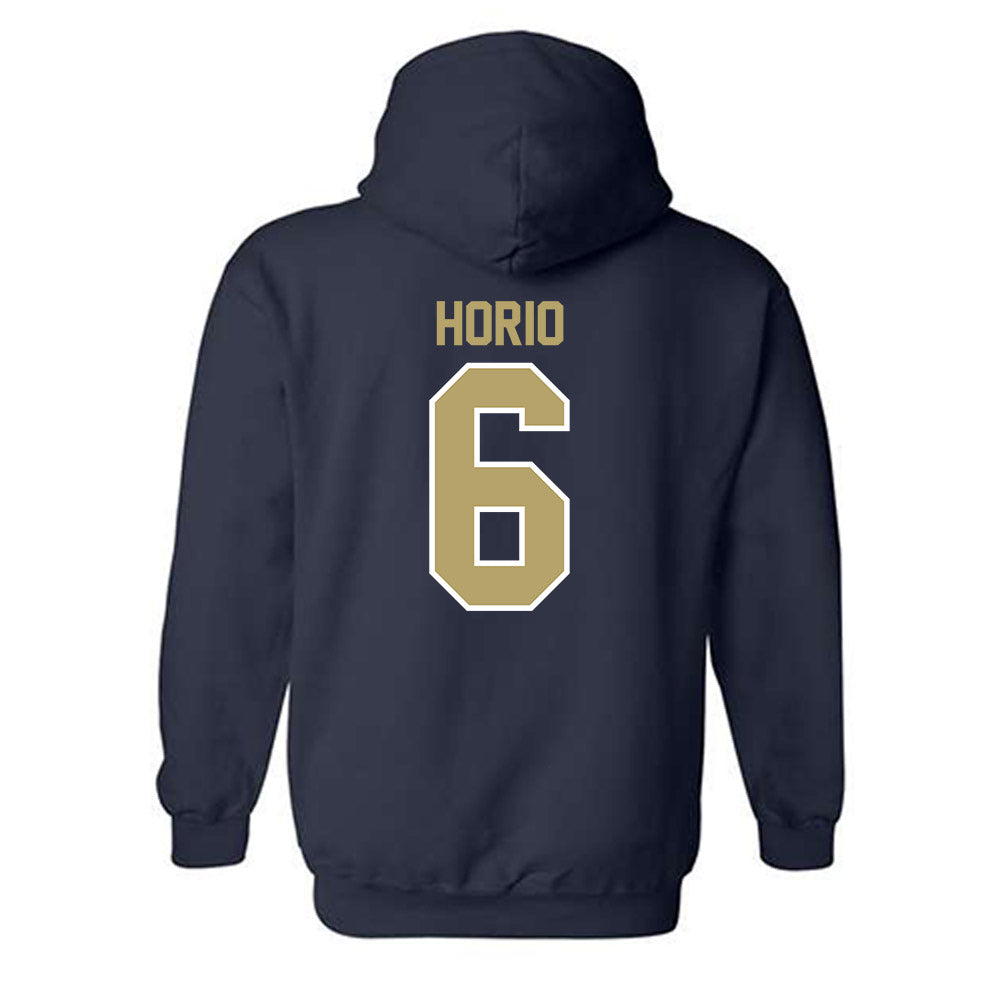 UC Davis - NCAA Men's Soccer : Declan Horio - Classic Fashion Shersey Hooded Sweatshirt